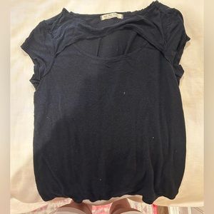 We the Free tee by free people with cutout